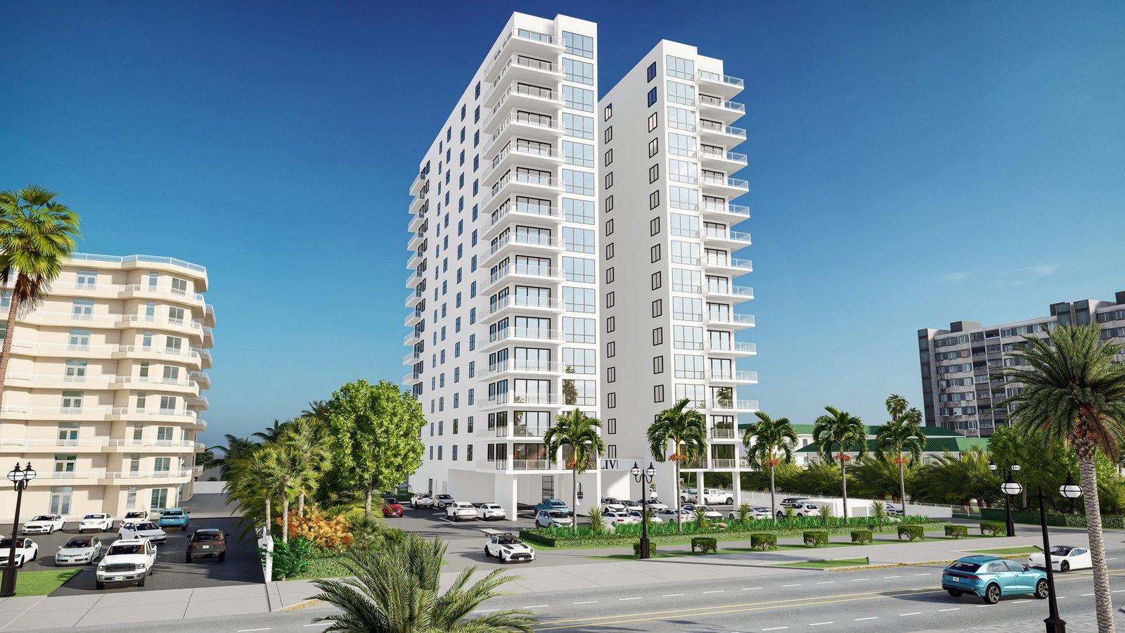 LIV Condos, Luxury Hotel & Apartment Complex — Commercial project by ArchiNexis